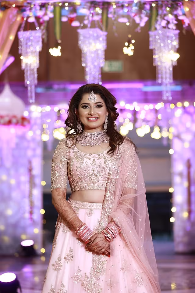Marwadi bride with distinct bridal looks for each wedding function by Vinni, Bangalore